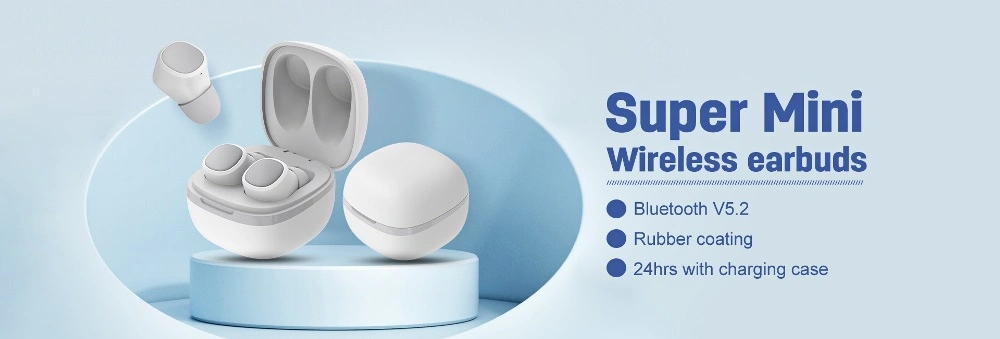 True Wireless Bluetooth Earbuds Super Mini Stereo Sound TWS Earphone With Multi Color Options