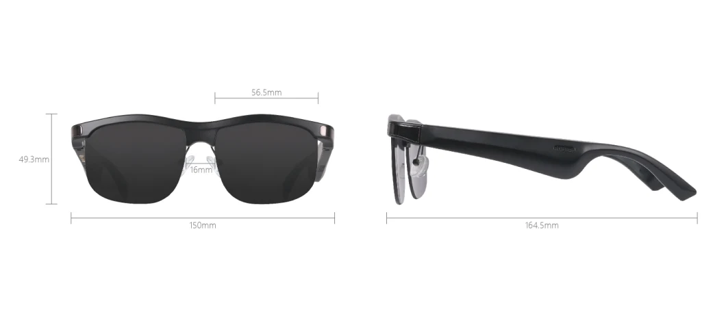 2023 New Arrival Bluetooth Audio Sport Sunglasses Multifunction Smart Glasses for Driving